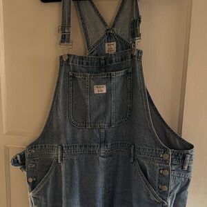 Like New Men’s Madewell x Molly Classic Denim Overalls